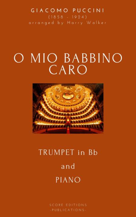 Puccini O Mio Babbino Caro For Trumpet In Bb And Piano Sheet Music