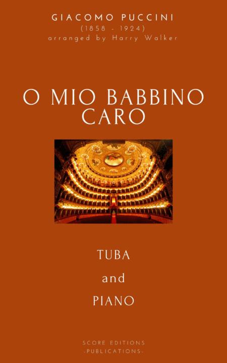 Puccini O Mio Babbino Caro For Tuba And Piano Sheet Music