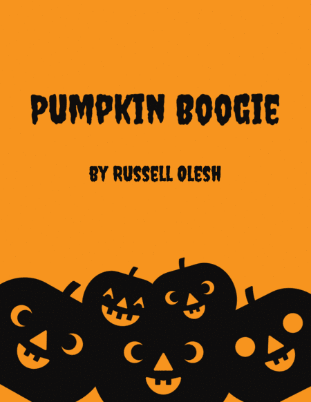 Pumpkin Boogie Sheet Music