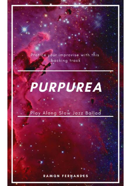 Free Sheet Music Purpurea Backing Track Slow Ballad Jazz