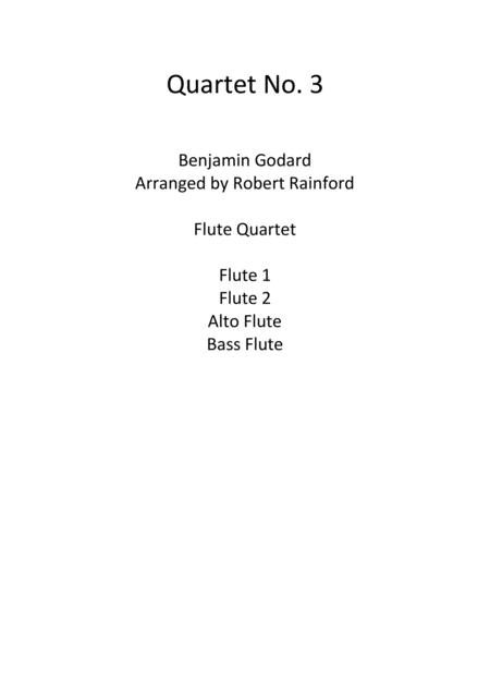 Quartet No 3 Sheet Music