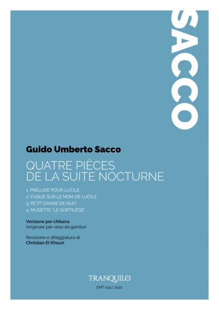 Free Sheet Music Quatre Pices De La Suite Nocturne