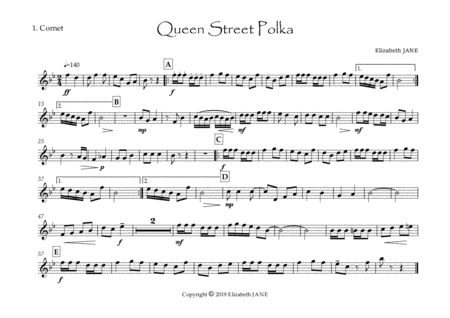 Queen Street Polka Sheet Music