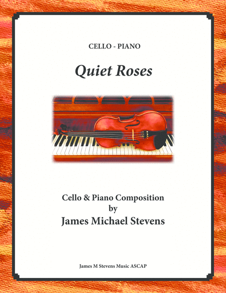 Free Sheet Music Quiet Roses Romantic Cello Piano