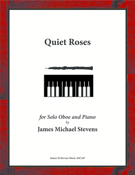 Quiet Roses Romantic Oboe Piano Sheet Music