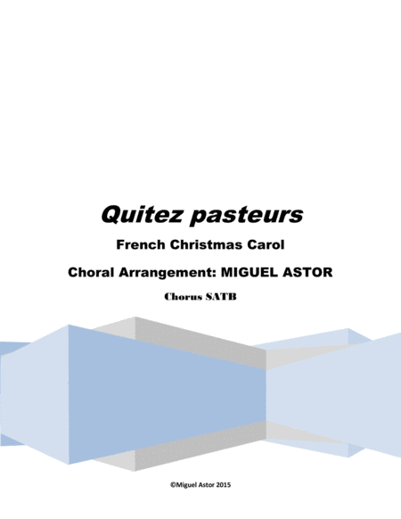 Quitez Pasteurs Sheet Music