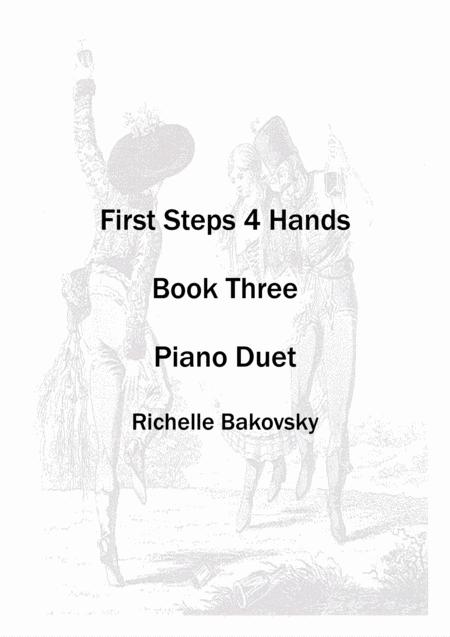 R Bakovsky First Steps Four Hands For Piano Book 3 Duet Sheet Music