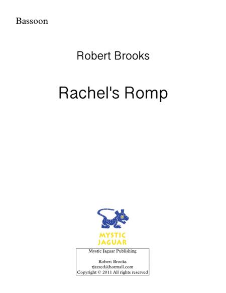 Free Sheet Music Rachel Romp For Bassoon