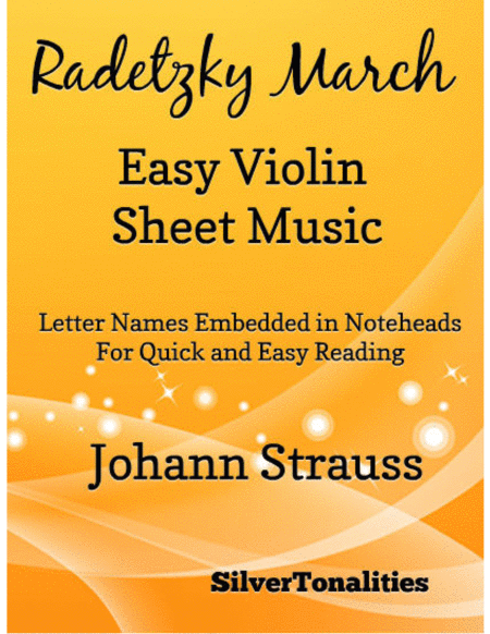 Radetzky March Easy Violin Sheet Music Sheet Music