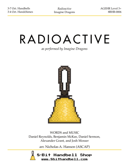 Radioactive 3 7 Octaves Sheet Music