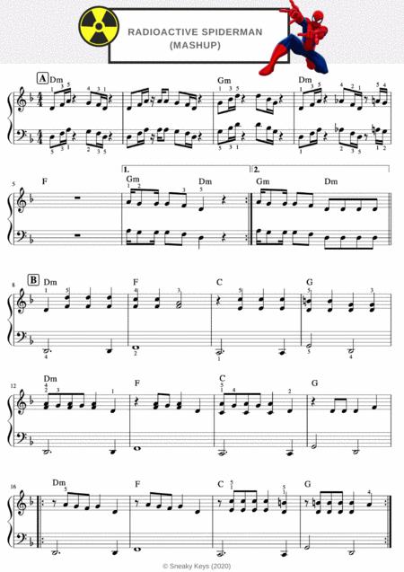 Radioactive Spiderman Sheet Music