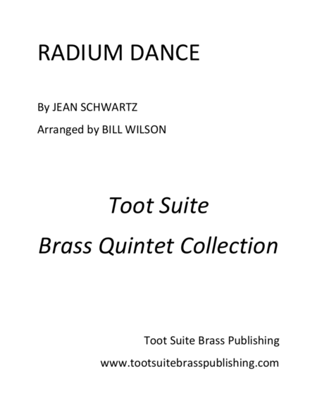 Radium Dance Sheet Music