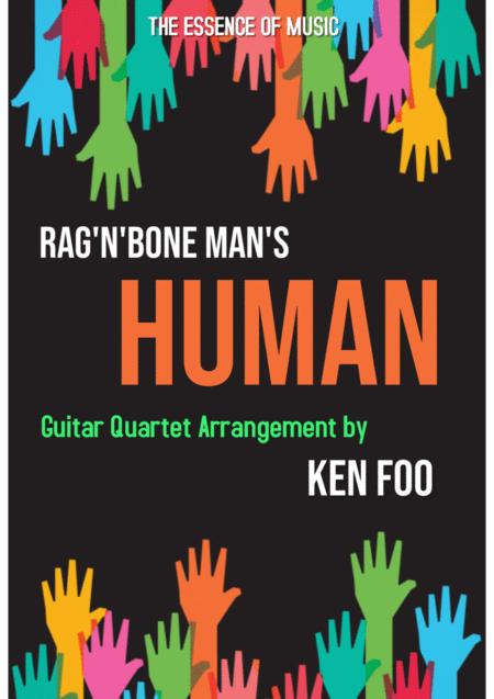 Free Sheet Music Rag N Bone Man Human Arr Ken Foo