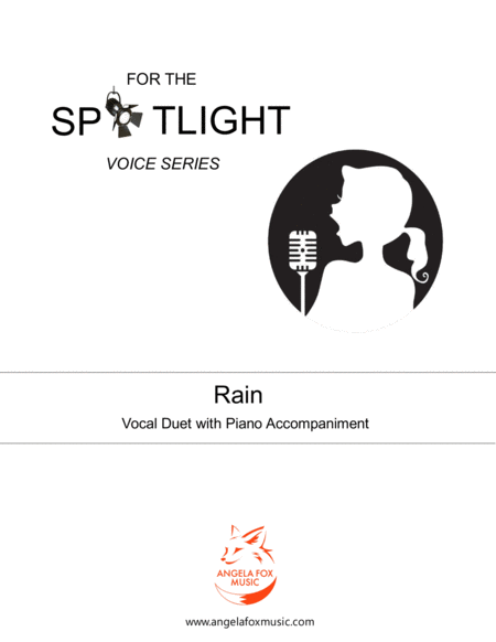 Free Sheet Music Rain Duet Version 2