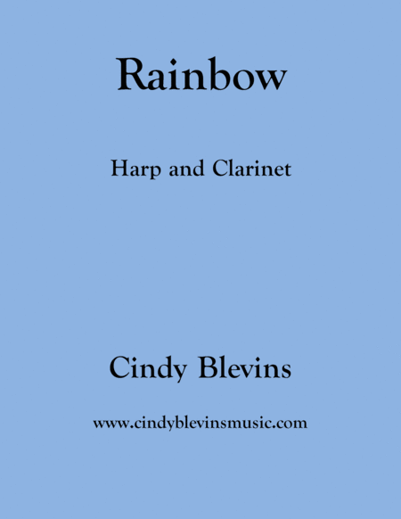 Rainbow For Harp And Bb Clarinet Sheet Music