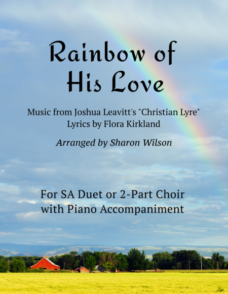 Rainbow Of His Love For Sa Duet With Piano Accompaniment Sheet Music