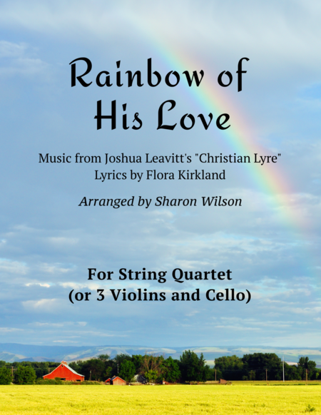 Rainbow Of His Love For String Quartet Sheet Music