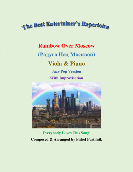 Rainbow Over Moscow For Viola And Piano With Improvisation Video Sheet Music