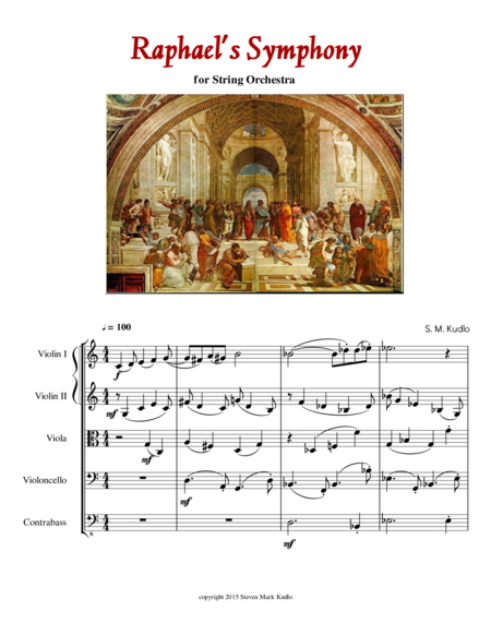 Raphaels Symphony Sheet Music