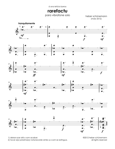 Free Sheet Music Rarefactu