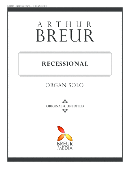 Free Sheet Music Recessional Organ Solo