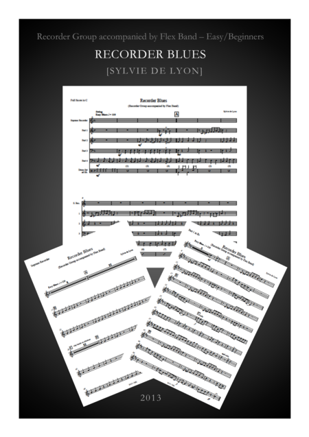 Recorder Blues Sheet Music