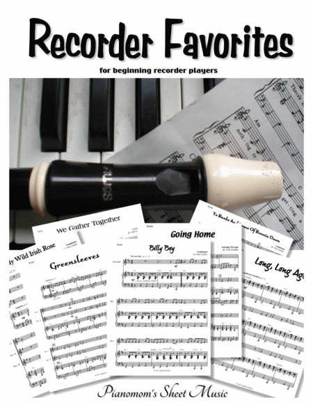 Free Sheet Music Recorder Favorites For Beginning Recorders