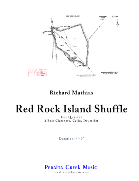 Free Sheet Music Red Rock Island Shuffle For Quartet