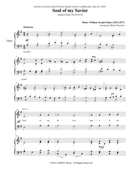 Free Sheet Music Red Sky