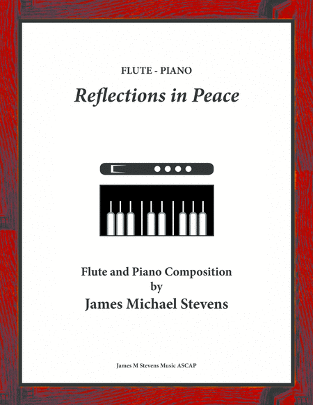 Reflections In Peace Flute Piano Sheet Music