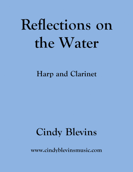 Reflections On The Water For Harp And Bb Clarinet Sheet Music