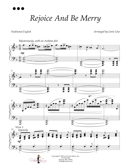 Rejoice And Be Merry Bring A Torch Jeanette Isabella Sheet Music