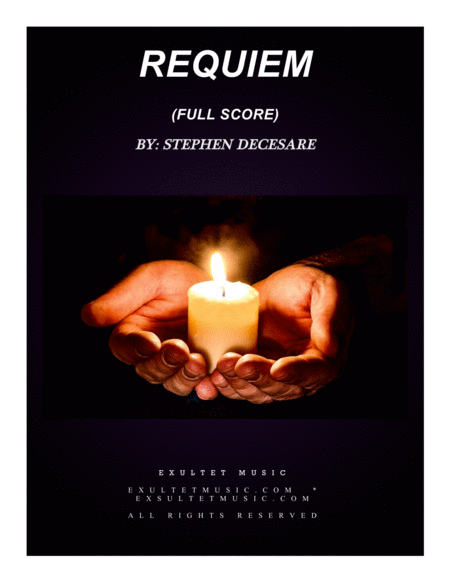 Requiem Full Score Sheet Music