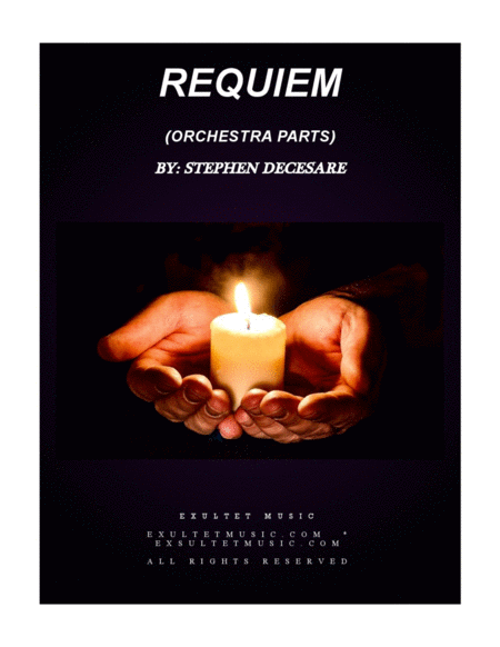 Requiem Orchestra Parts Sheet Music