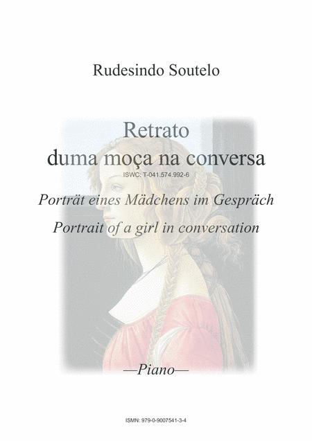 Free Sheet Music Retrato Duma Moa Na Conversa Portrt Eines Mdchens Im Gesprch Portrait Of A Girl In Conversation