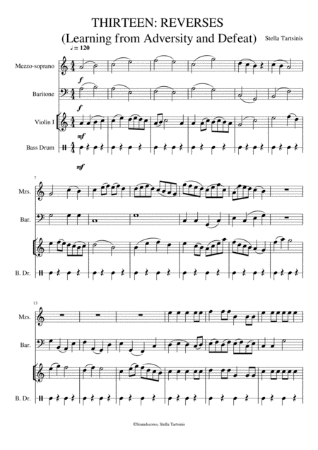 Free Sheet Music Reverses