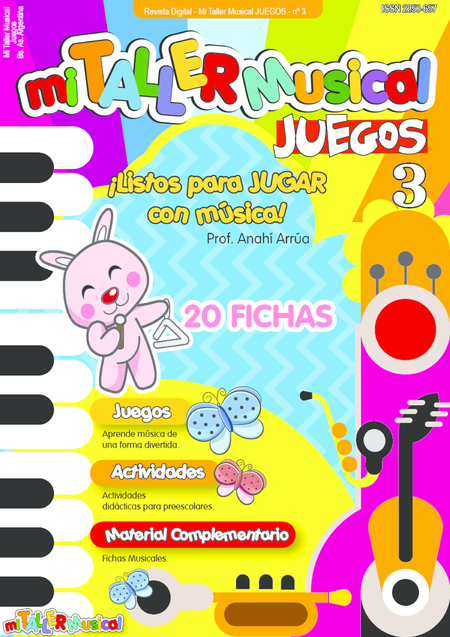 Free Sheet Music Revista Actividades Nro3 Mi Taller Musical