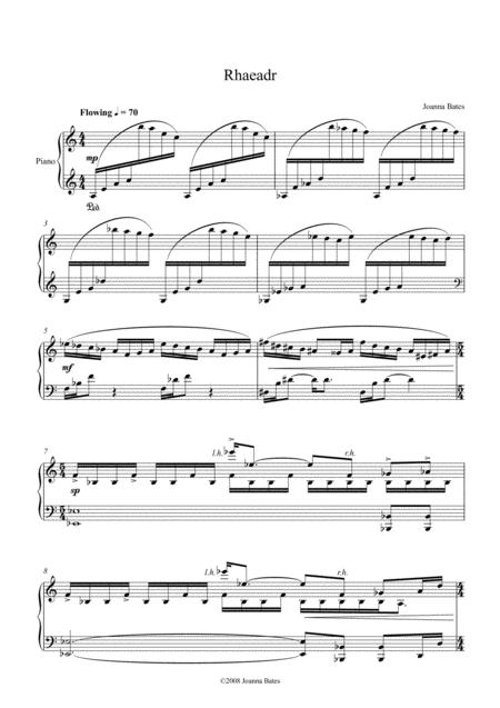 Rhaeadr Sheet Music