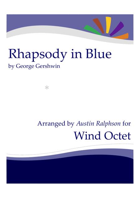 Rhapsody In Blue Wind Octet Wind Ensemble Sheet Music