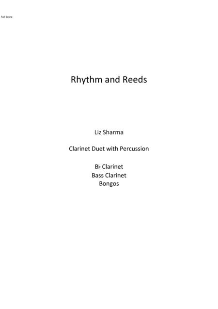 Free Sheet Music Rhythm And Reeds