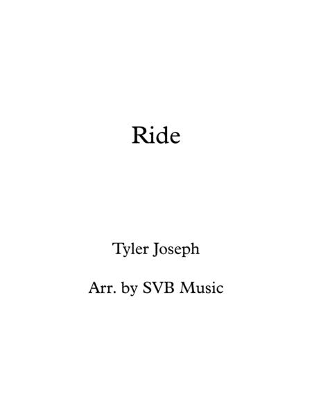 Free Sheet Music Ride Lead Sheet