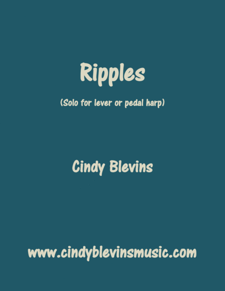 Ripples Original Solo For Lever Or Pedal Harp From My Book Melodic Meditations Iii Sheet Music