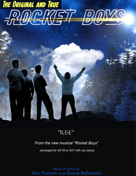 Free Sheet Music Rise From The Musical Rocket Boys