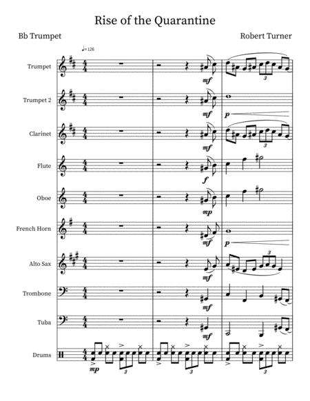 Free Sheet Music Rise Of The Quarantine