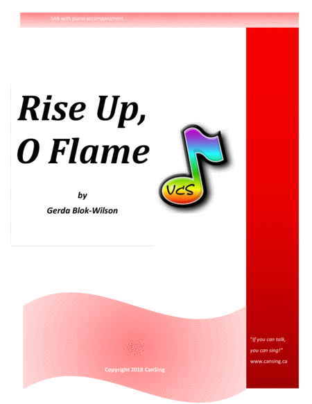 Rise Up O Flame Sheet Music