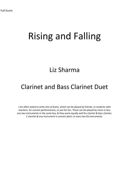 Free Sheet Music Rising And Falling