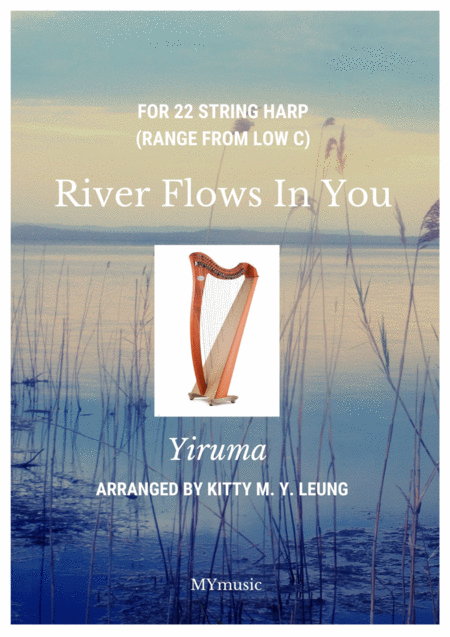 Free Sheet Music River Flows In You 22 String Harp Range From Low C