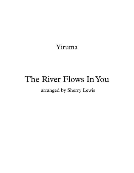 River Flows In You For String Trio Of 2 Violins And Cello And Violin Viola And Cello Sheet Music