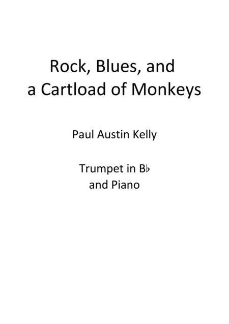 Free Sheet Music Rock Blues And A Cartload Of Monkeys