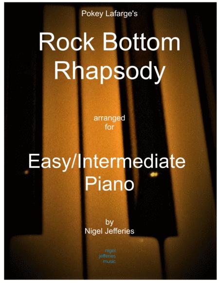 Rock Bottom Rhapsody Arranged For Piano Solo Sheet Music